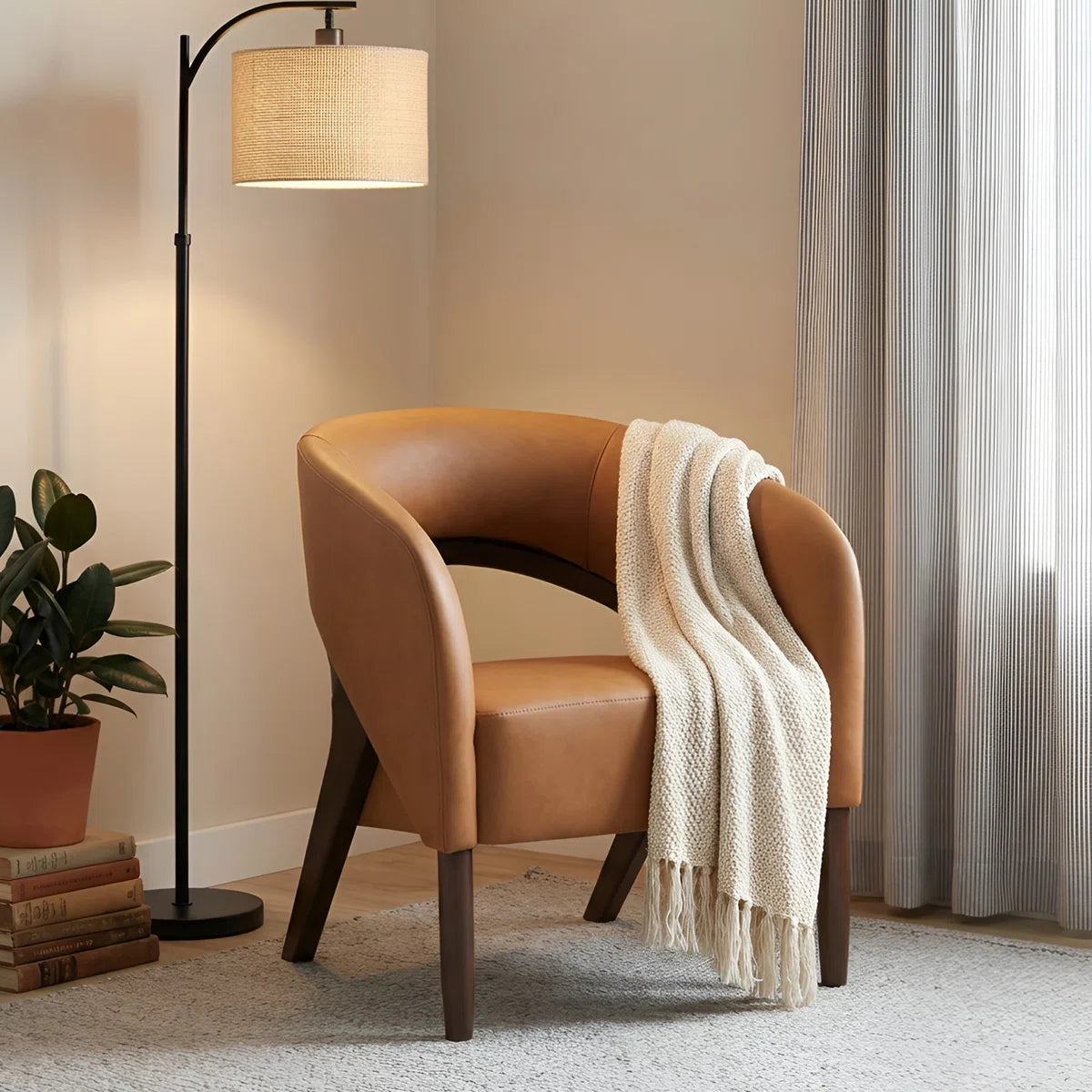 Arlo Barrel Accent Chair