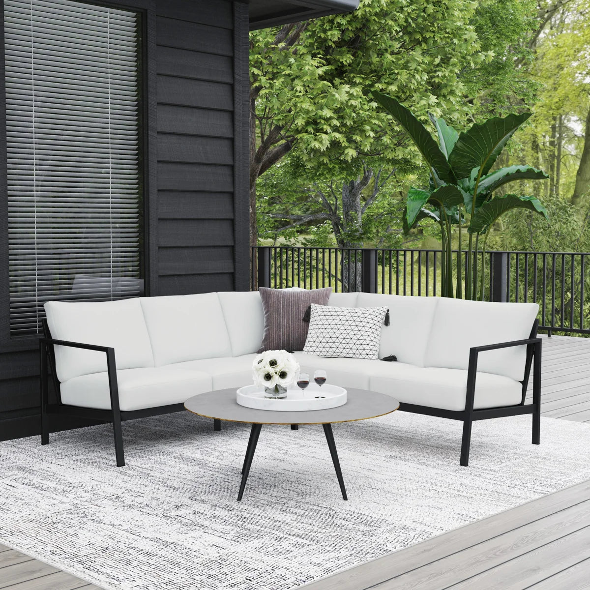 Zorvane Outdoor Sectional Sofa