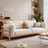 Artis Deco Cream Sofa