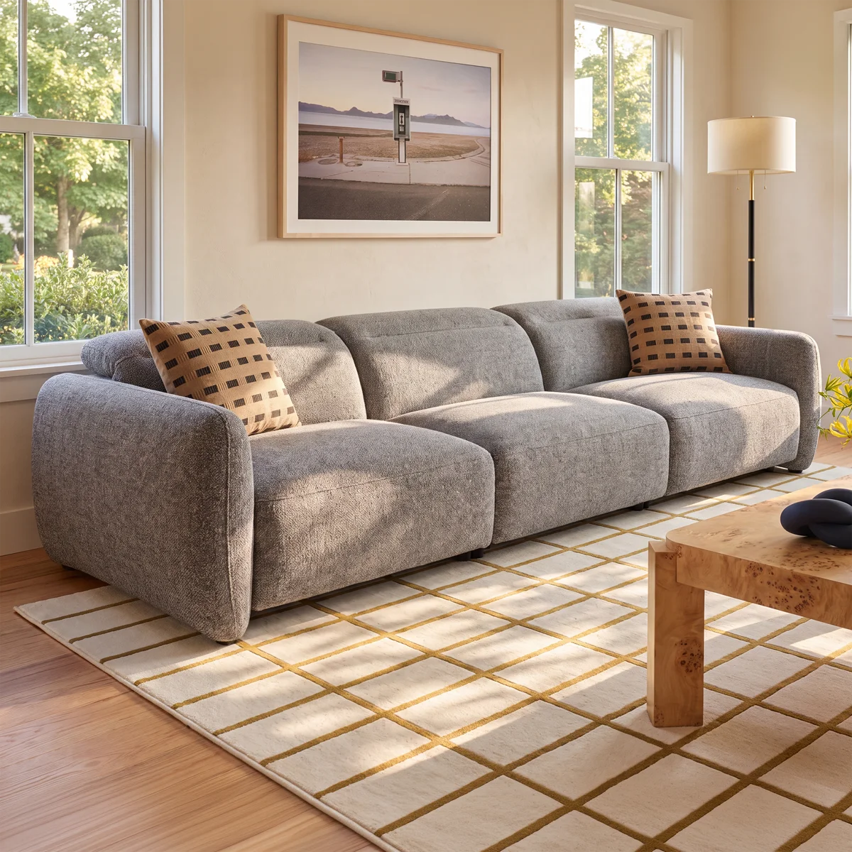 Modern Lux Aria Sofa