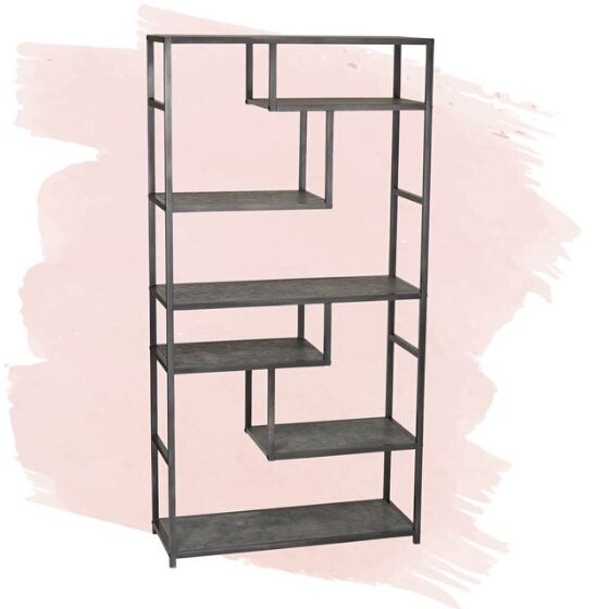 Asymmetrical Bookcase