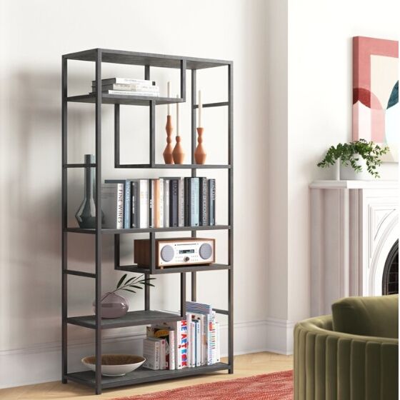Asymmetrical Bookcase
