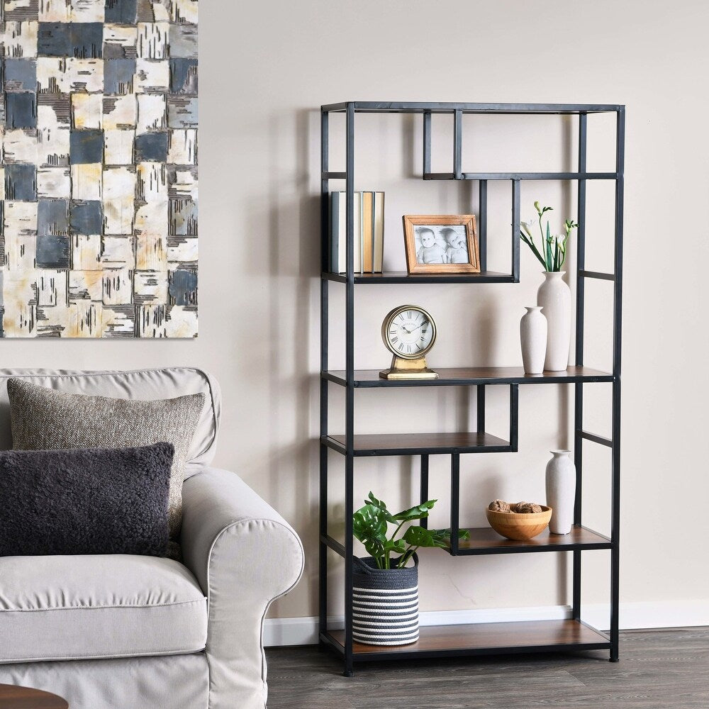 Asymmetrical Bookcase