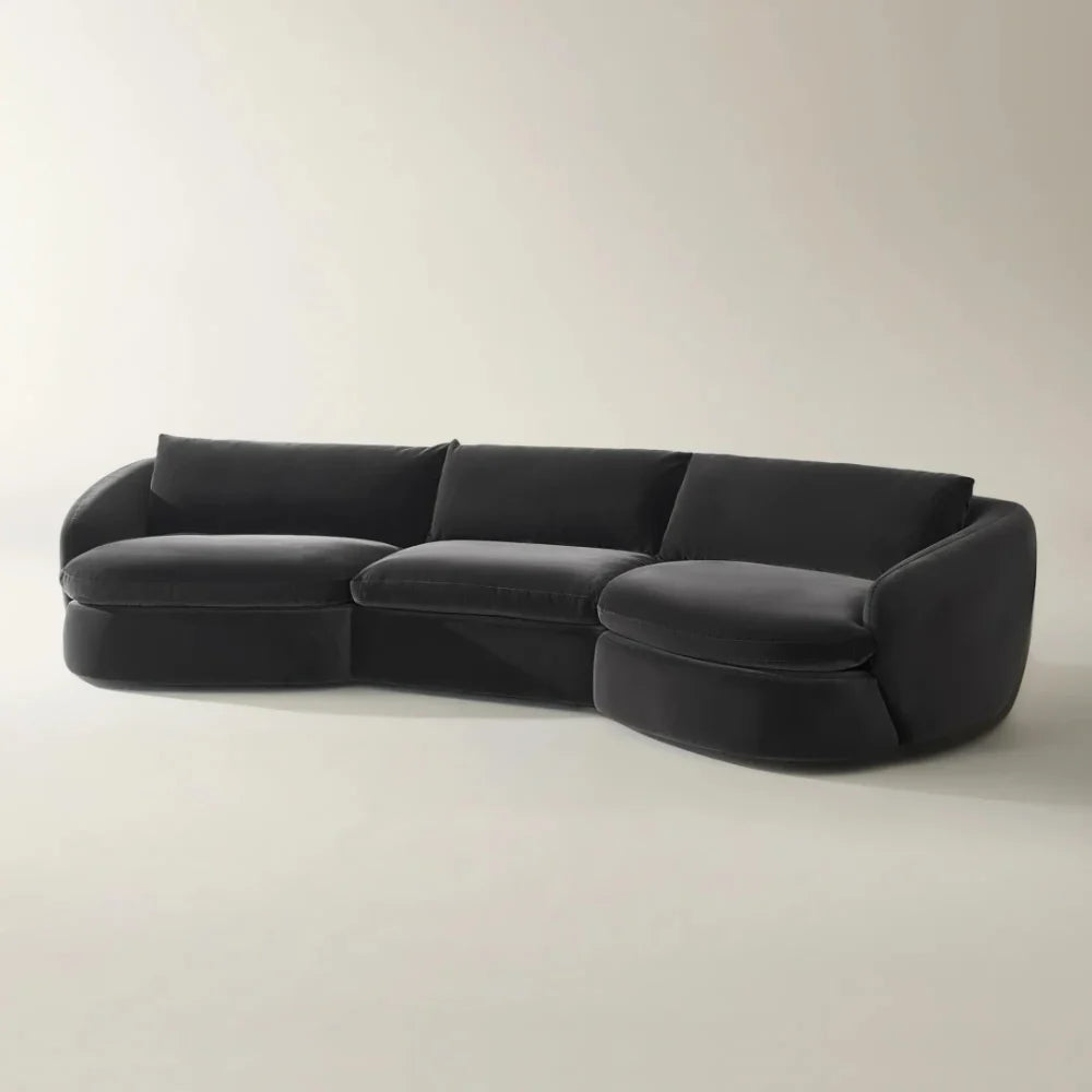 Aurelia Curve 3 Seater Sofa
