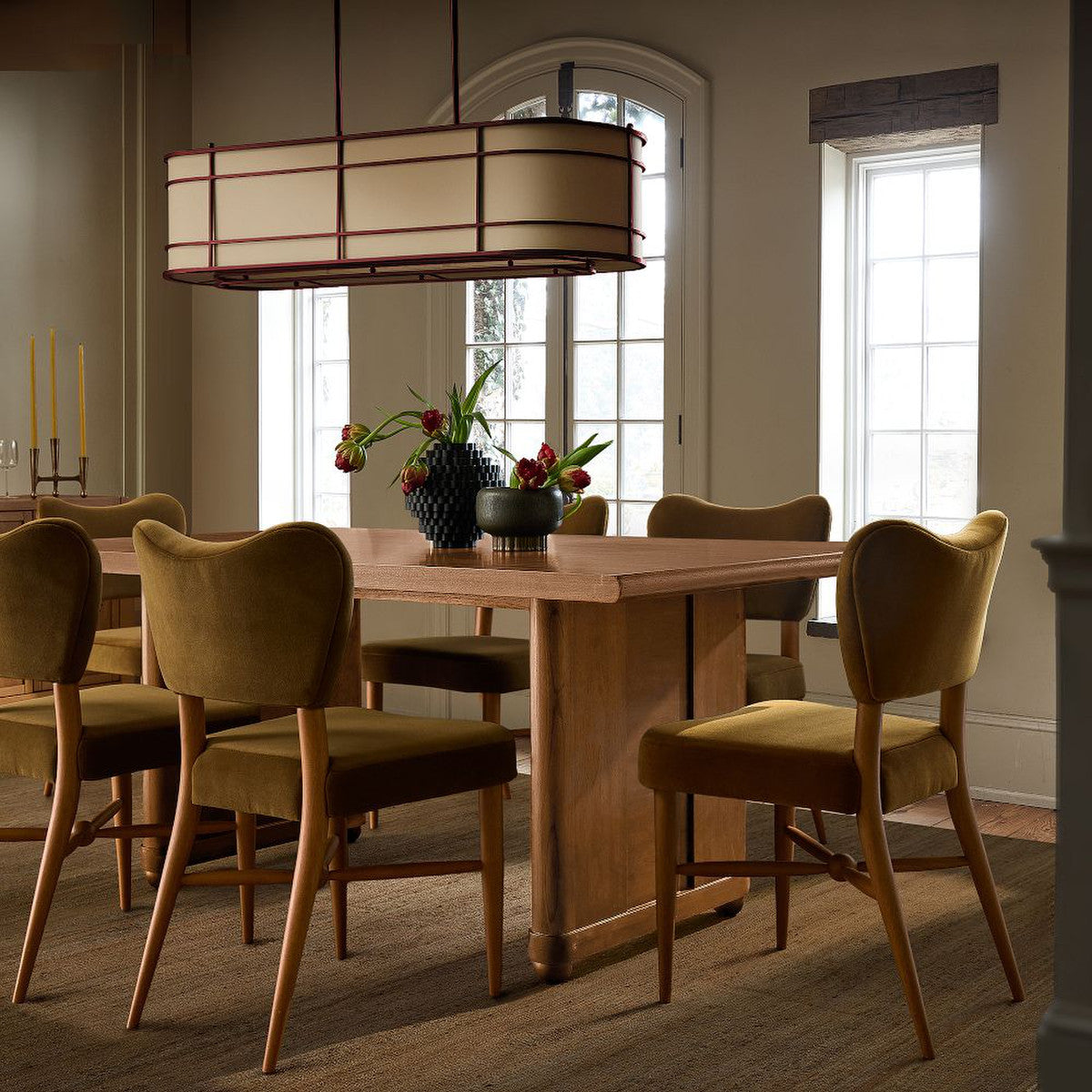 Aurelio Solid Wood Dining Table