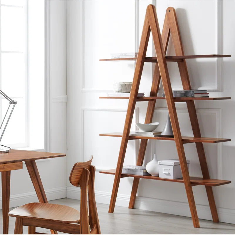 Aveline Wide Etagere Bookcase