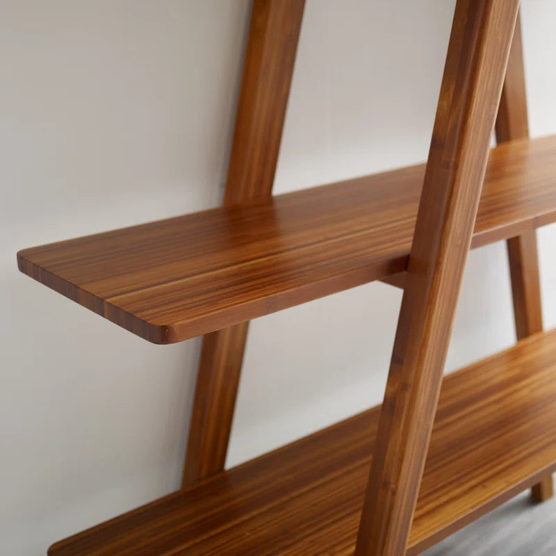 Aveline Wide Etagere Bookcase