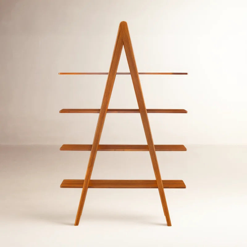 Aveline Wide Etagere Bookcase
