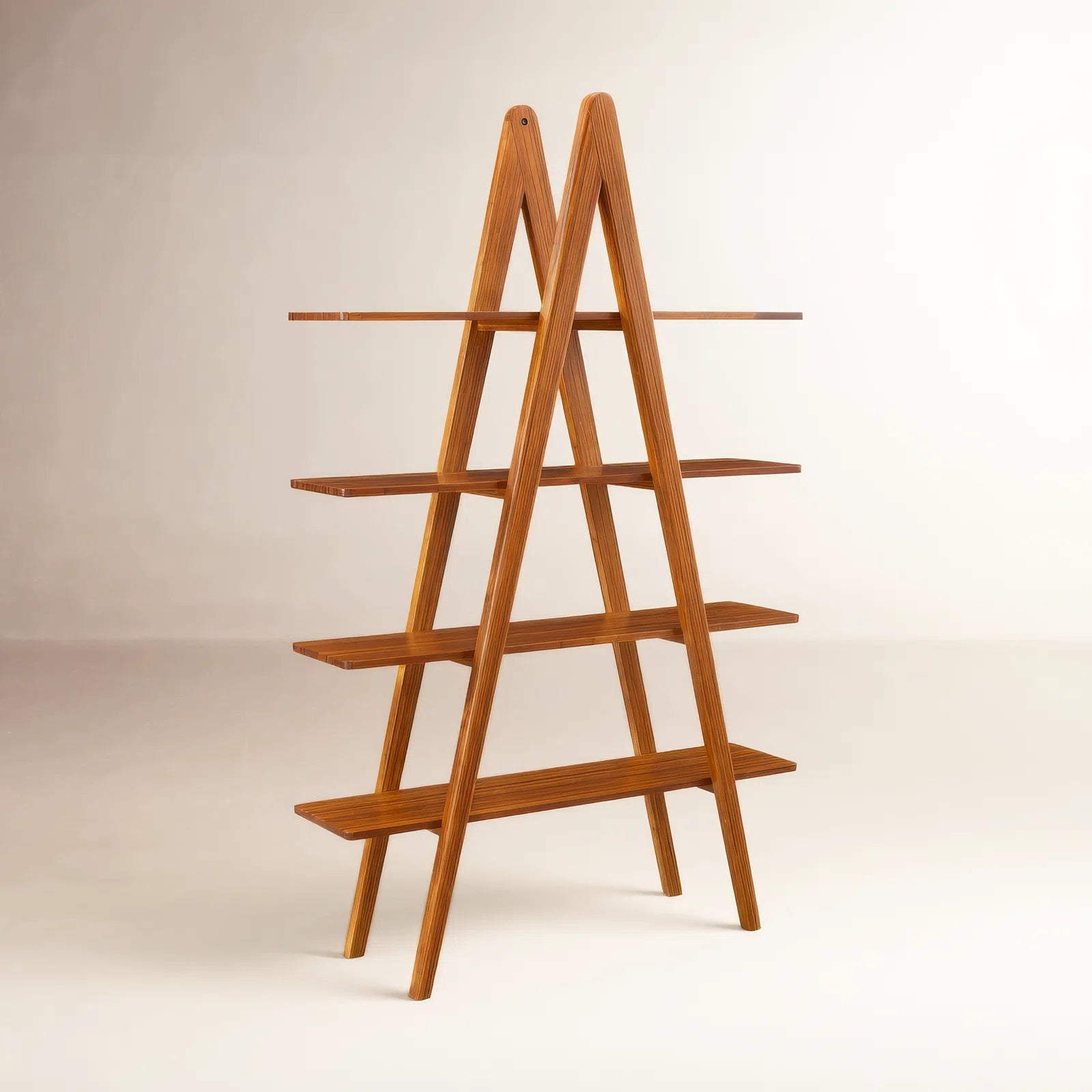 Aveline Wide Etagere Bookcase