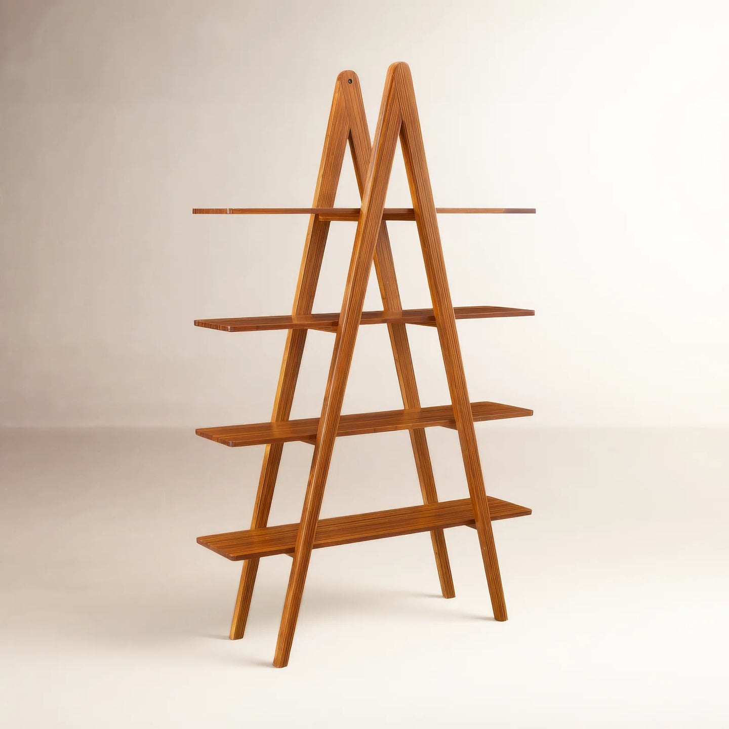 Aveline Wide Etagere Bookcase