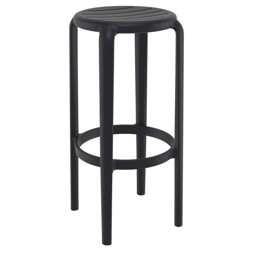 Ajfan Outdoor Bar Stool (Set of 2)