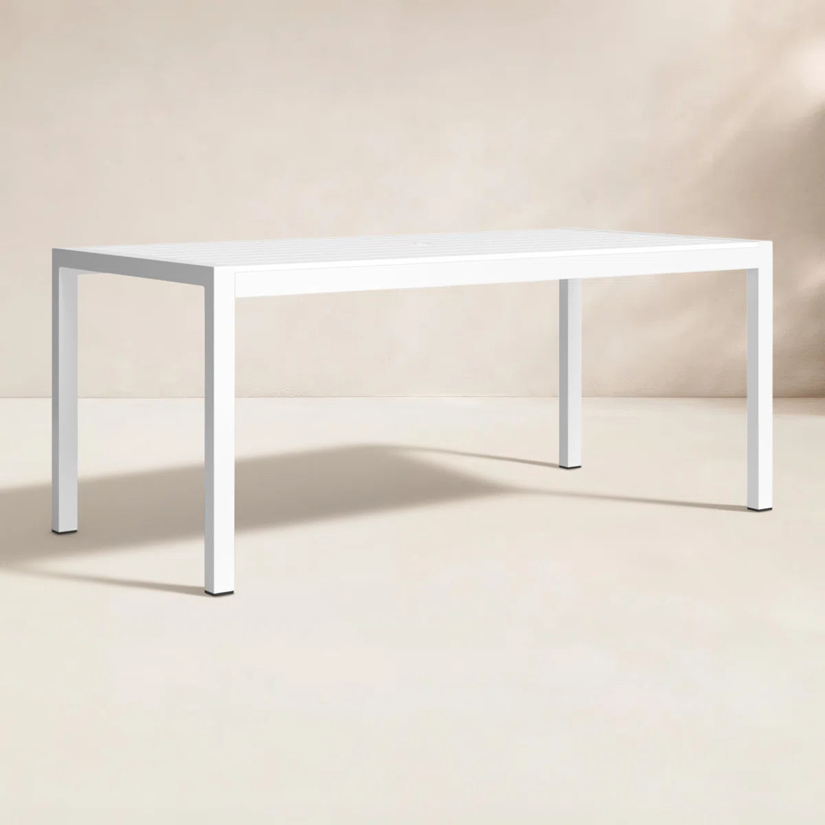 Modern Plastic / Acrylic Outdoor Dining Table