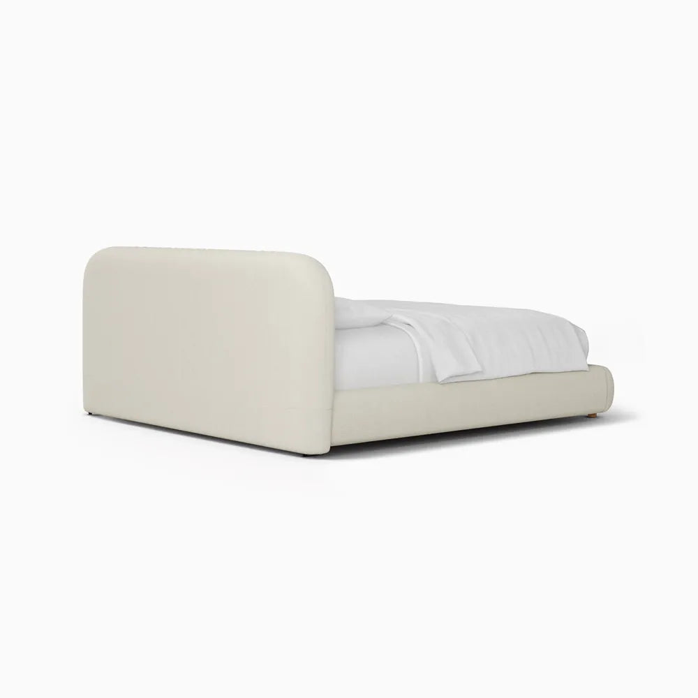 Eiden Curved Headboard Bed
