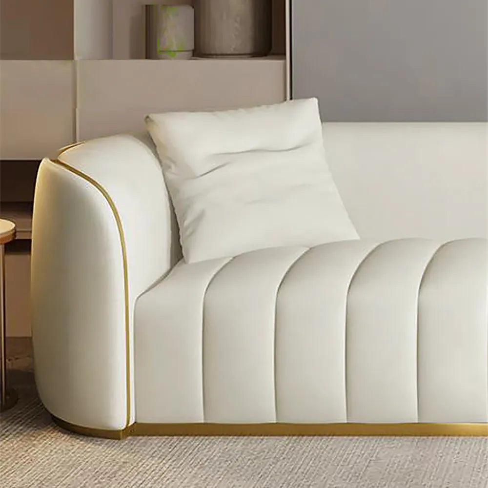 Beckett Faux Leather Sofa