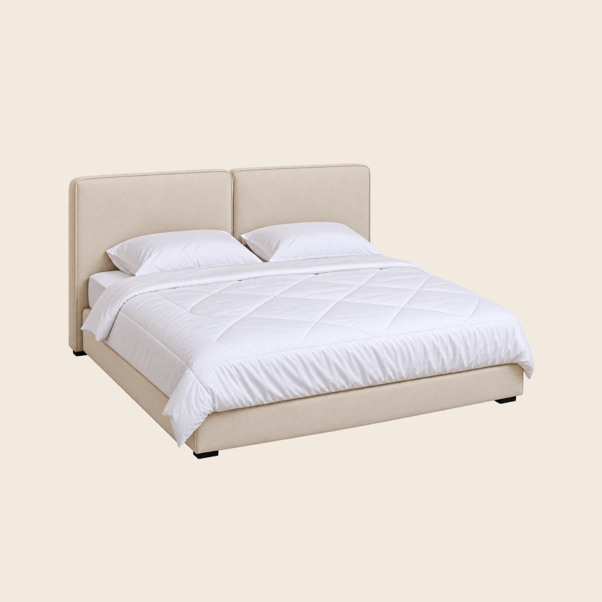 Milano Fabric Upholstered Bed