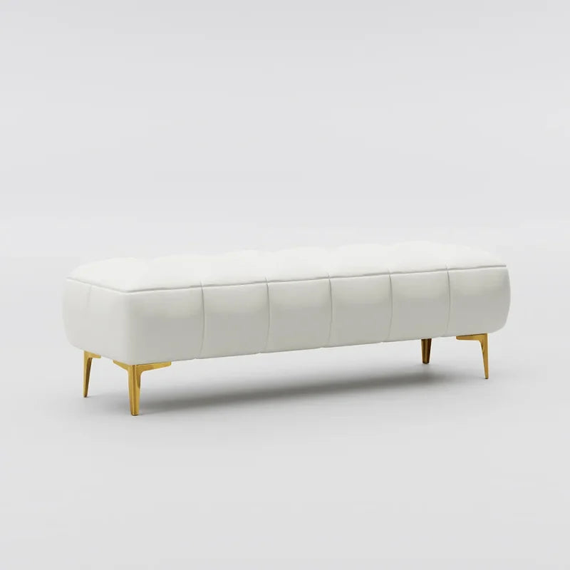 Bedroom Bench with Metal Legs