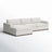 Noman Chaise L-Sectional Sofa