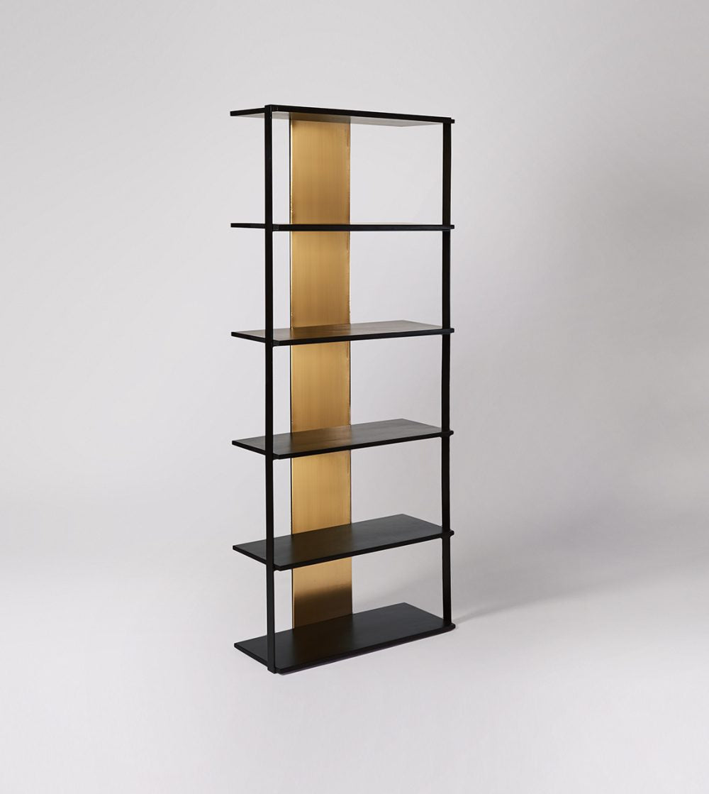 Black Shelving Unit