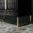 Black Wood Rectangle TV Stand