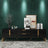 Black Wood TV Stand