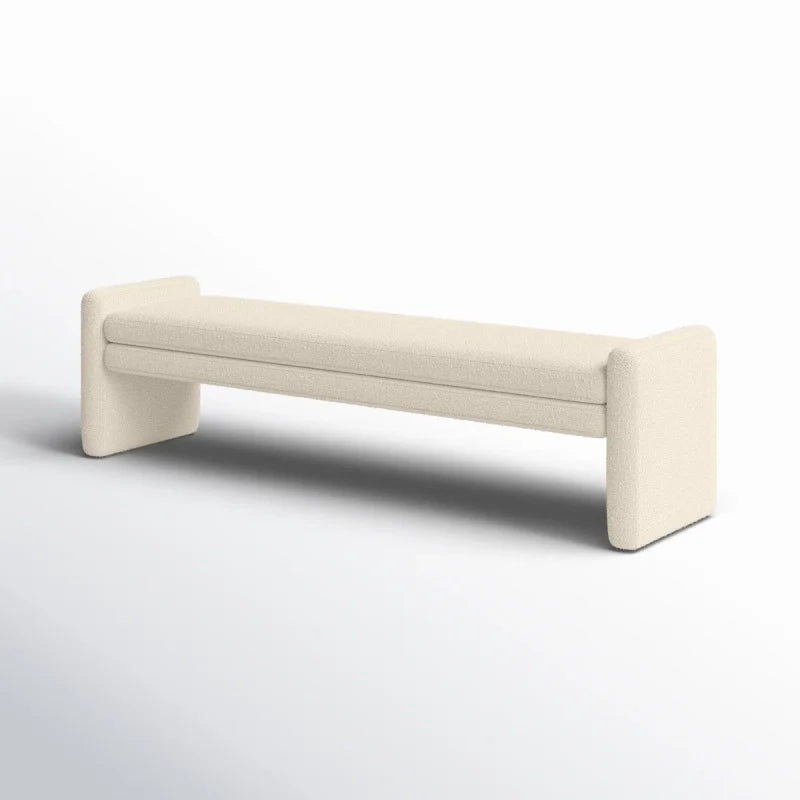 Boucle Dining Bench