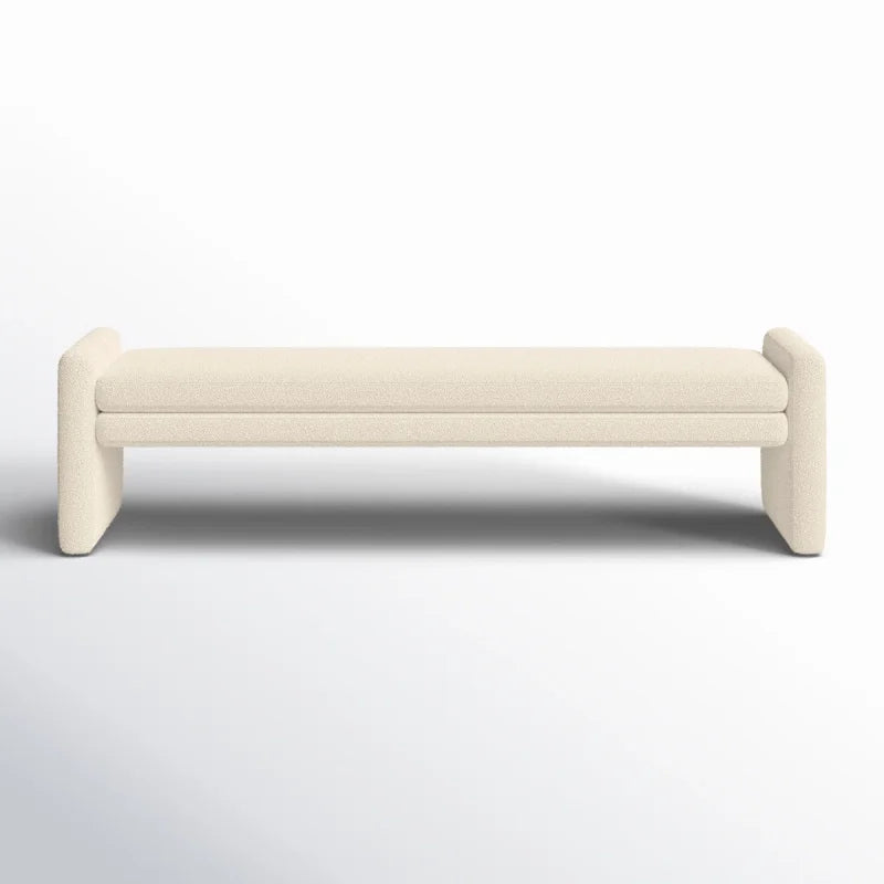 Boucle Dining Bench