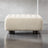 Boucle Large Tufted Ottoman