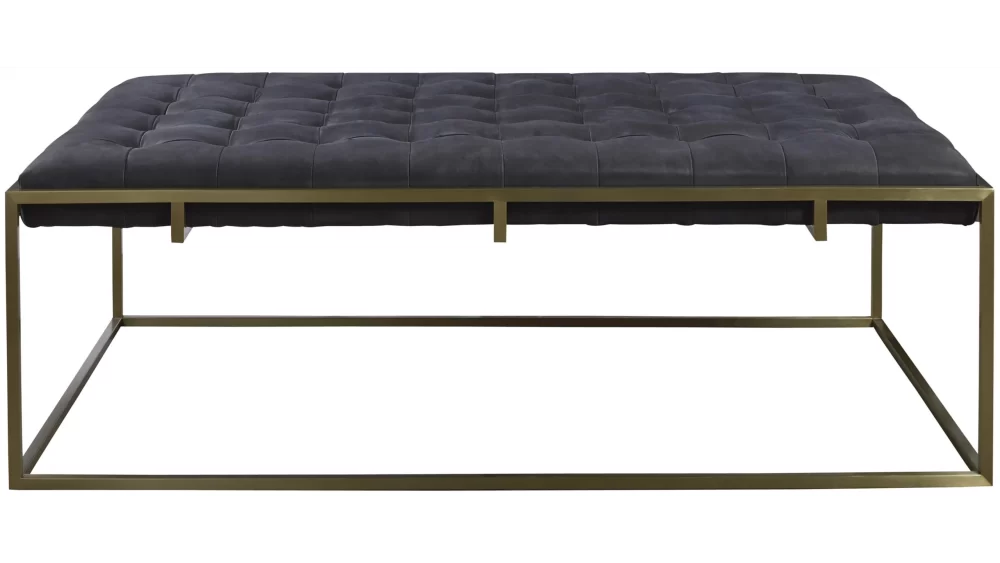 Brass Cocktail Ottoman