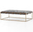 Brass Cocktail Ottoman