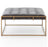 Brass Cocktail Ottoman