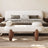 Brown Boucle Bench