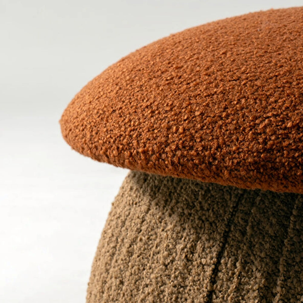 Brown Mushroom Pouf