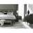 Brown Velvet Button Tufted Bedroom Bench