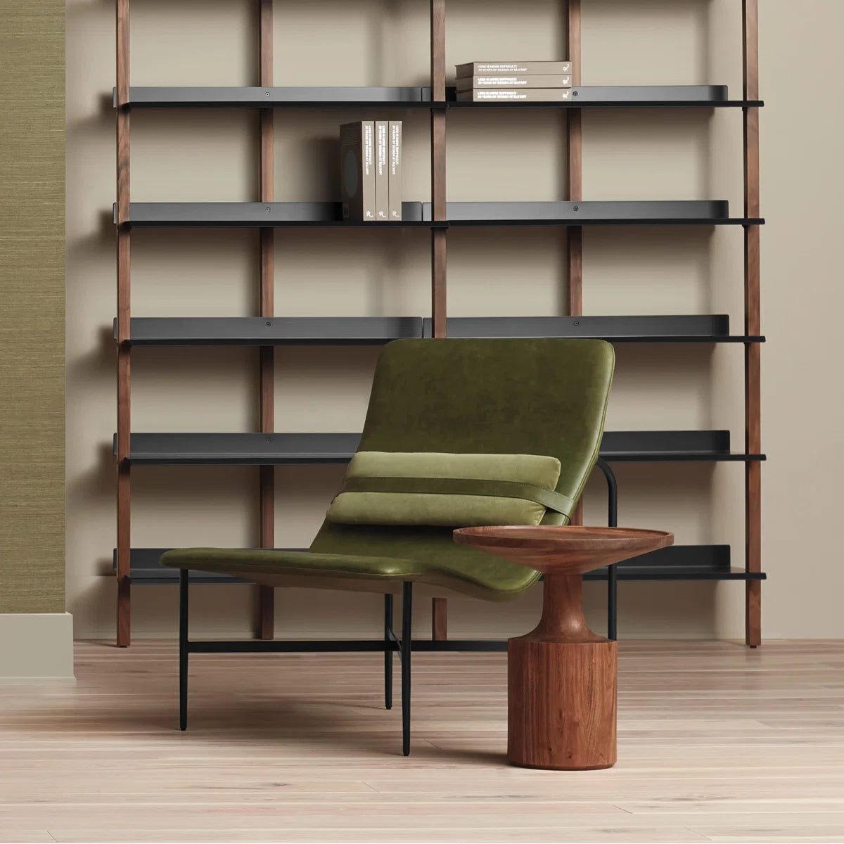 Brinto Standard Bookcase with 6 shelves