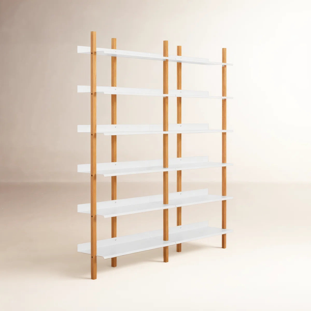 Brinto Standard Bookcase with 6 shelves
