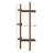 Brinto Standard Bookcase with 6 shelves