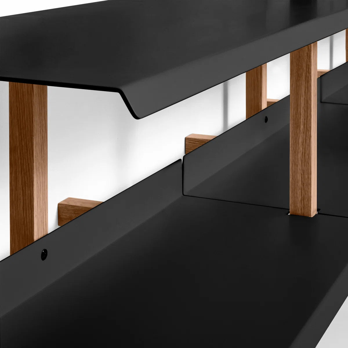 Brinto Standard Bookcase with 6 shelves