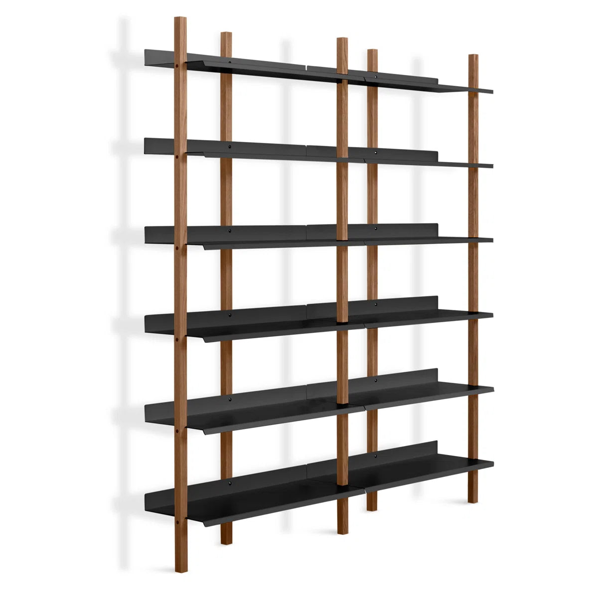 Brinto Standard Bookcase with 6 shelves
