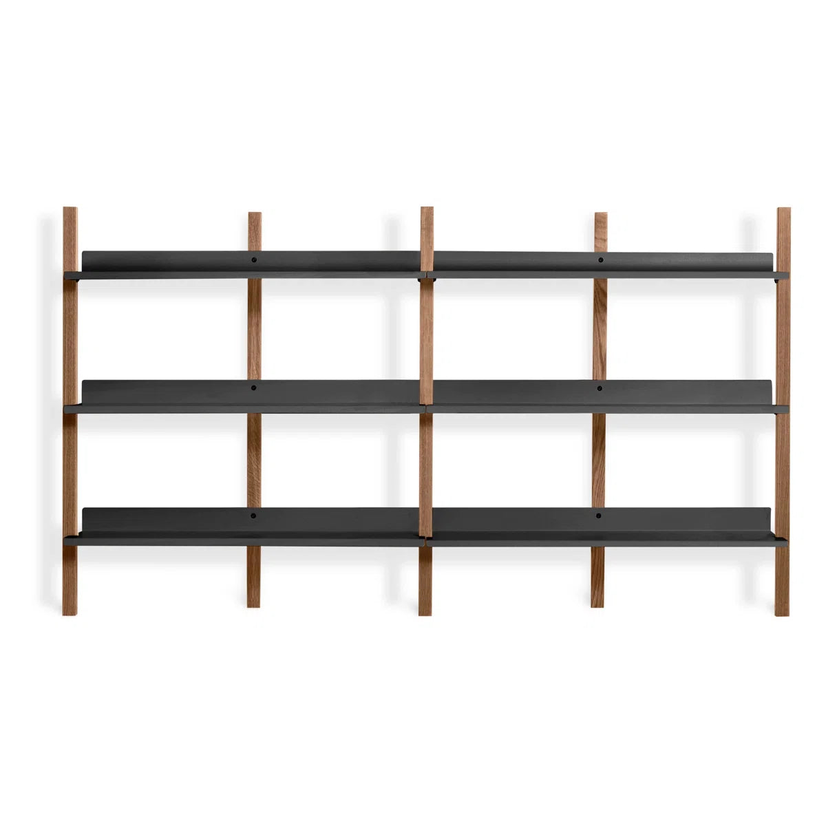 Brinto Standard Bookcase with 6 shelves