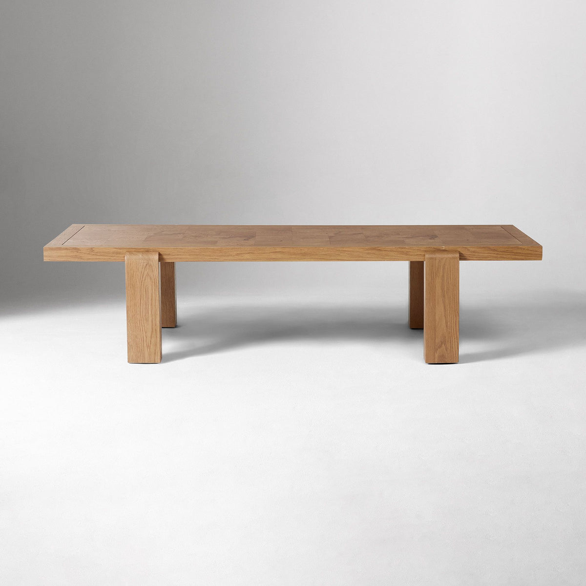 Burl Inlay Coffee Table
