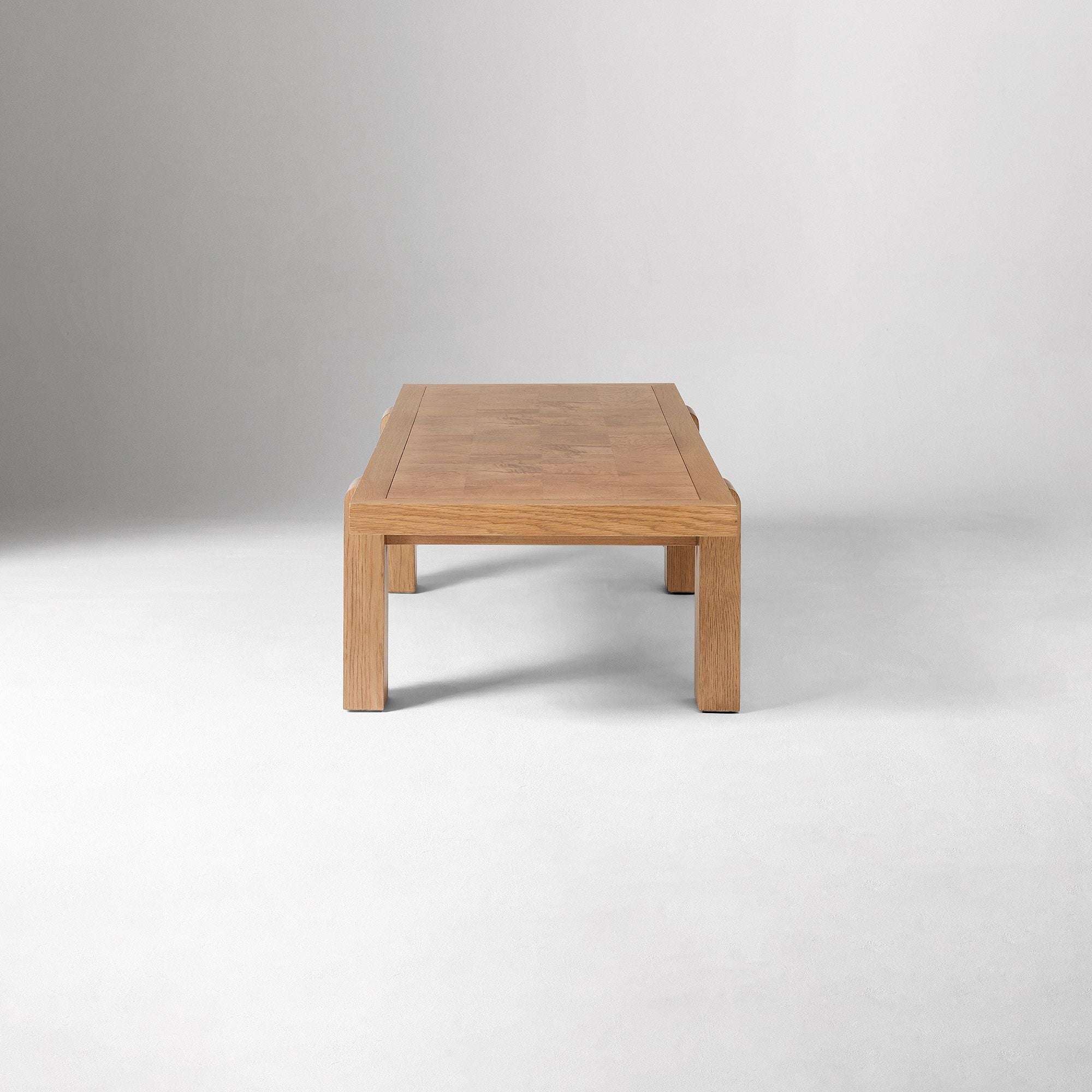 Burl Inlay Coffee Table