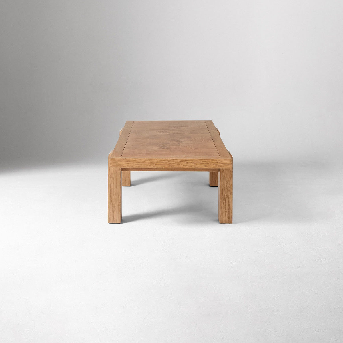 Burl Inlay Coffee Table