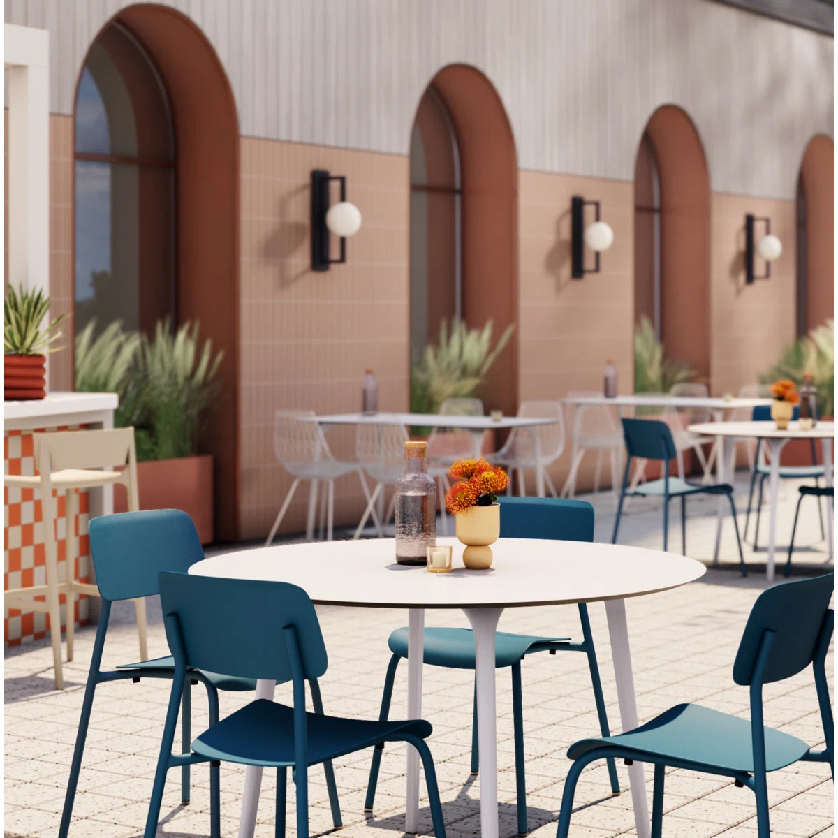 Luminous Outdoor Dining Table