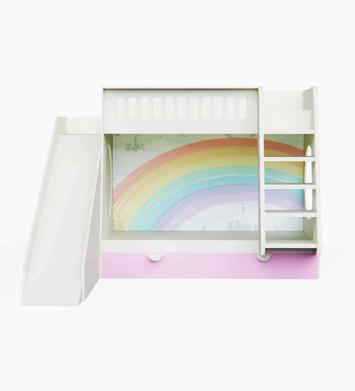 Calviora Solid Wood Bunk Bed