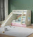 Calviora Solid Wood Bunk Bed