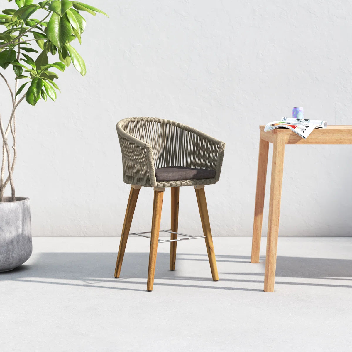 Golden  Bar Stool