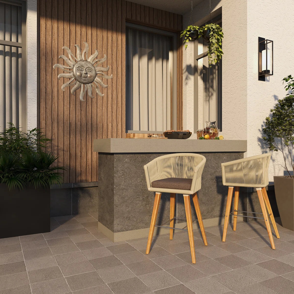 Golden  Bar Stool