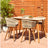 Polycement Outdoor Dining Table