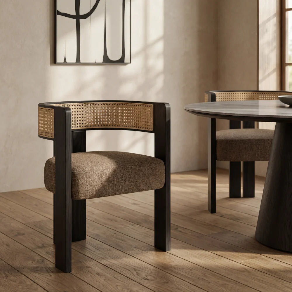 Clinton Boucle Dining Chair