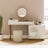 Casper Makeup Vanity Table Set